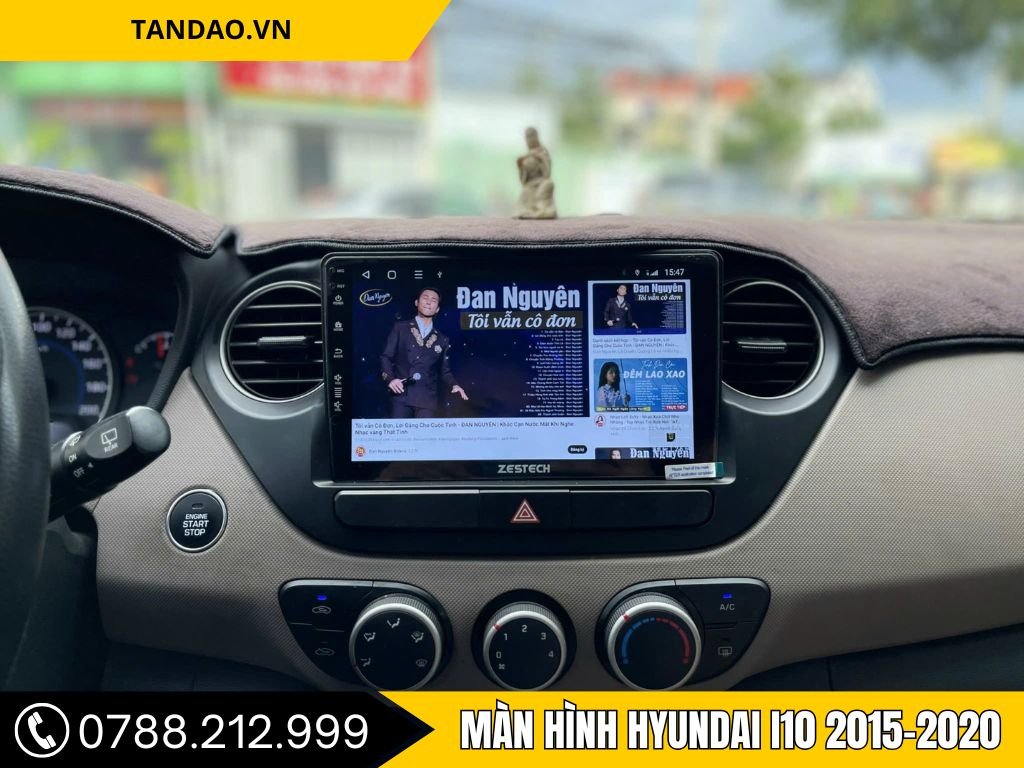 Màn hình android Hyundai i10 2015-2020