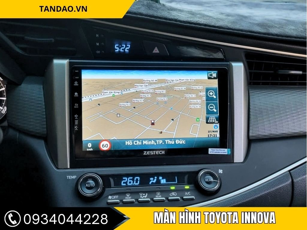 Màn Hình Android Toyota Innova