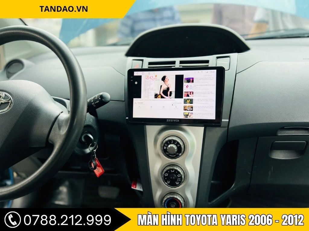 Màn Hình Android Toyota Yaris 2006 - 2012