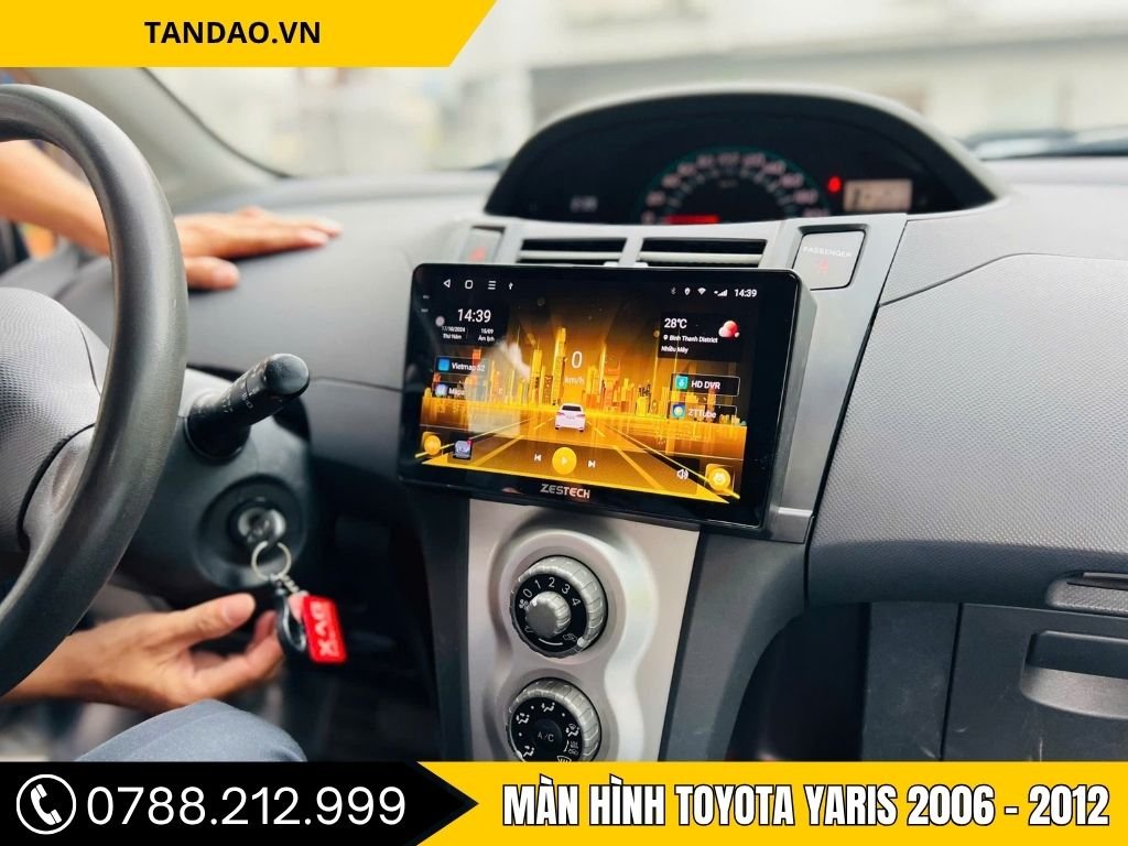 Màn Hình Android Toyota Yaris 2006 - 2012