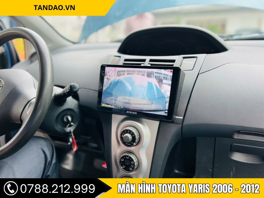 Màn hình toyota yaris 2006 - 2012
