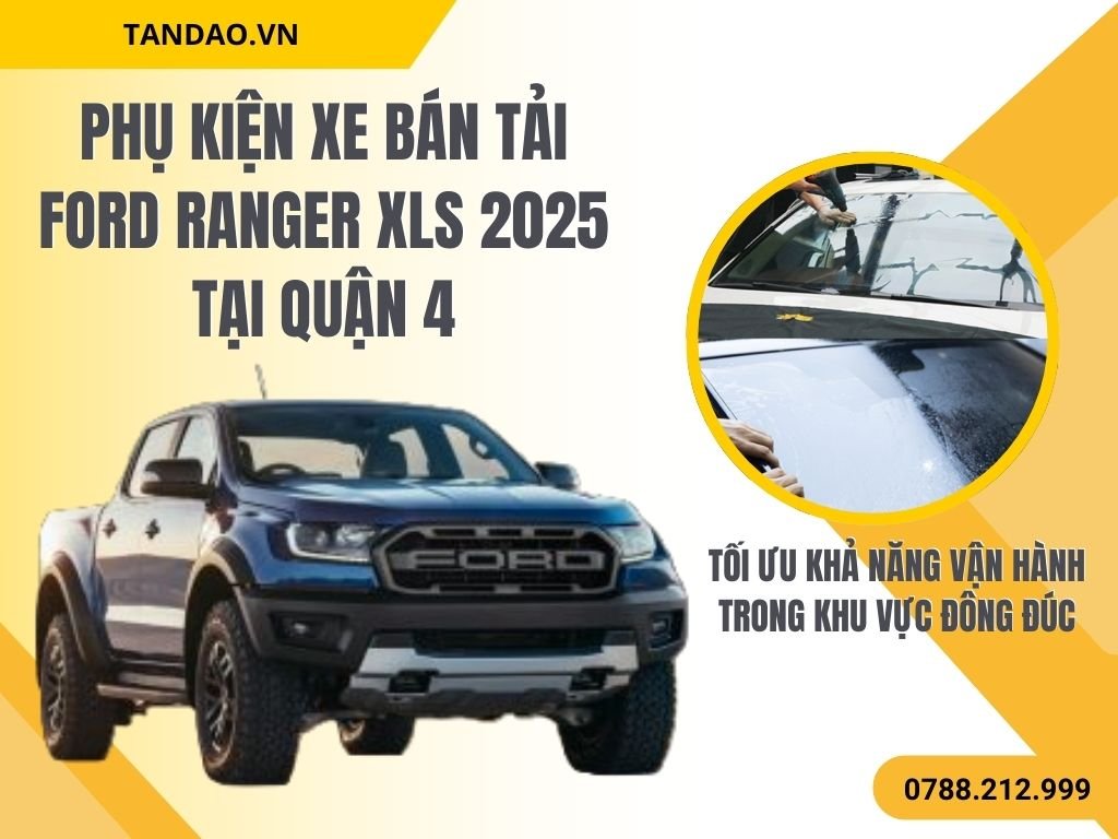 Phụ Kiện Xe Bán Tải Ford Ranger Ở Quận 4