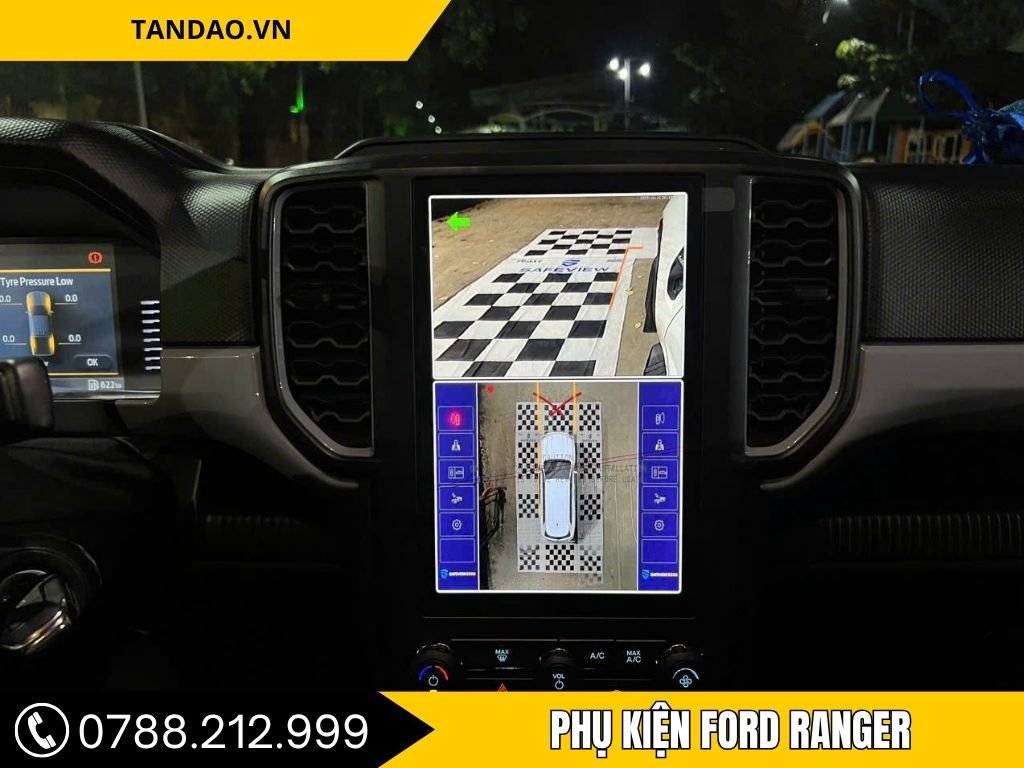 Phụ Kiện camera 360 cho Xe Bán Tải Ford Ranger
