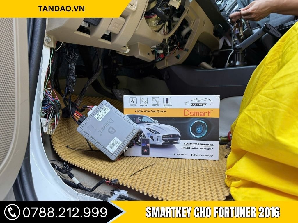 Smartkey Cho Toyota Fortuner 2016