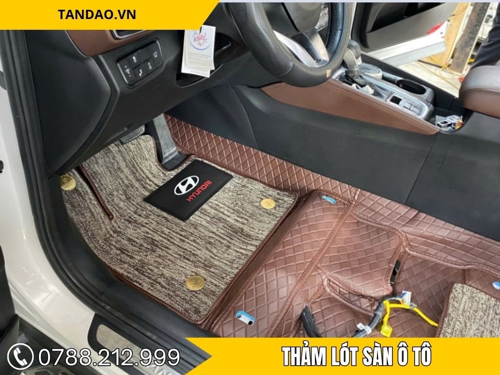 Thảm lót sàn Hyundai SantaFe