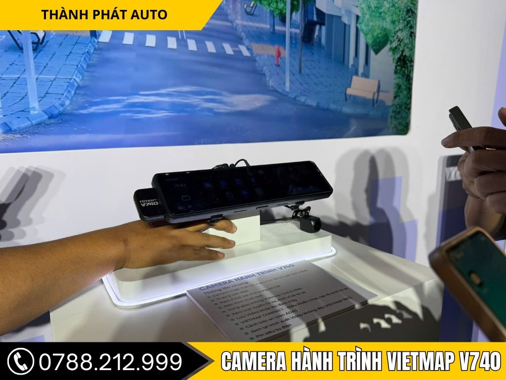 Camera Hành Trình Gương Vietmap V740 Sản Phẩm ĐÁNG CHỜ ĐỢI