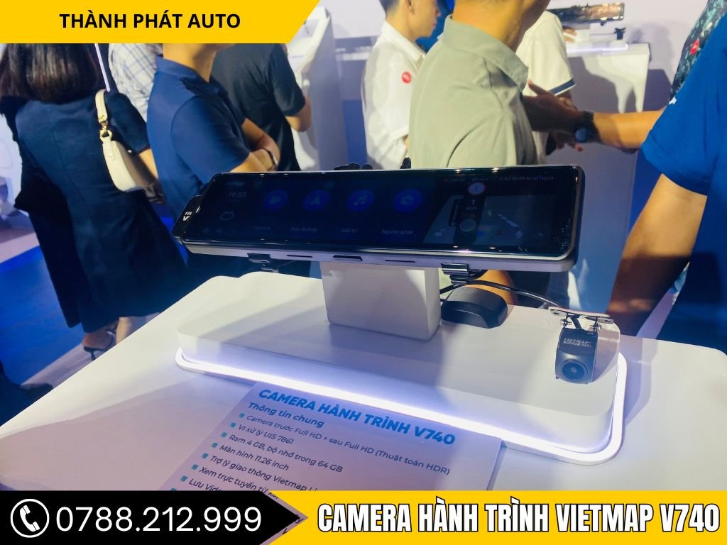 Camera Hành Trình Gương Vietmap V740