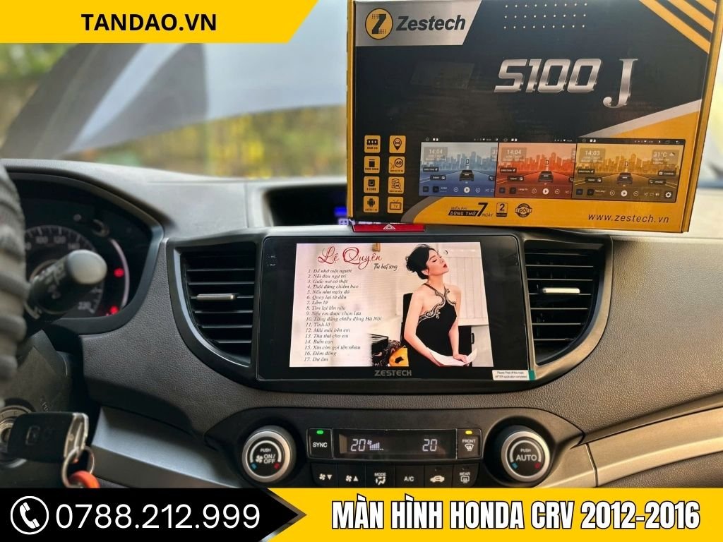 Màn hình Honda CR-V 2012-2016