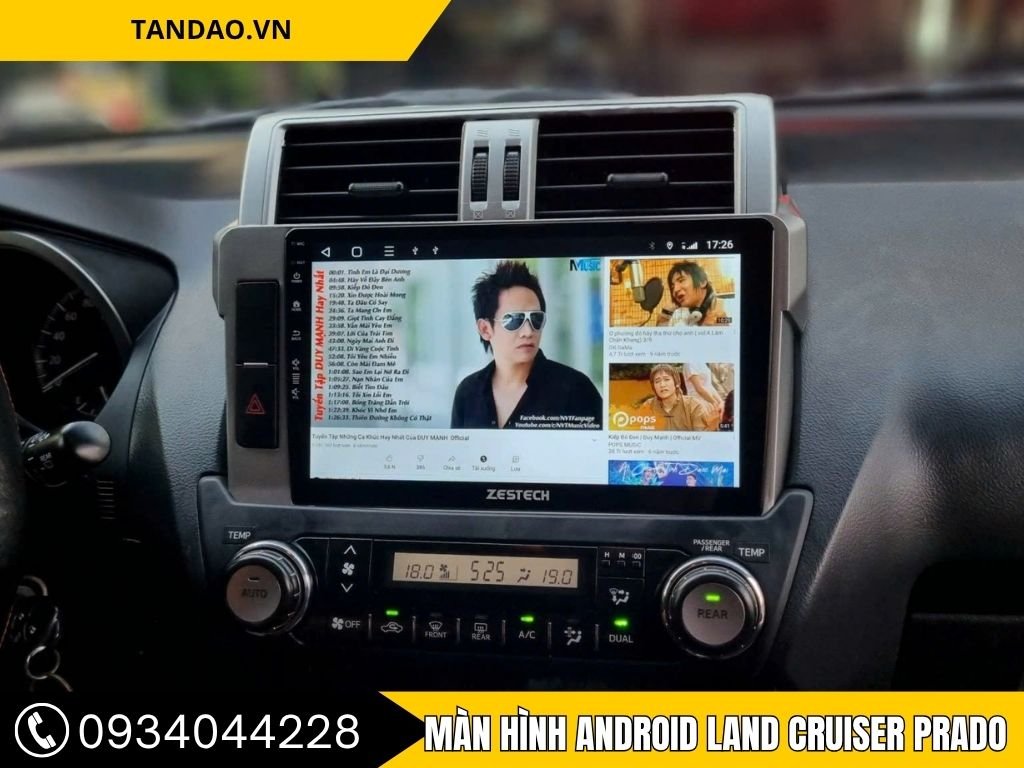 Màn Hình Android Land Cruiser Prado
