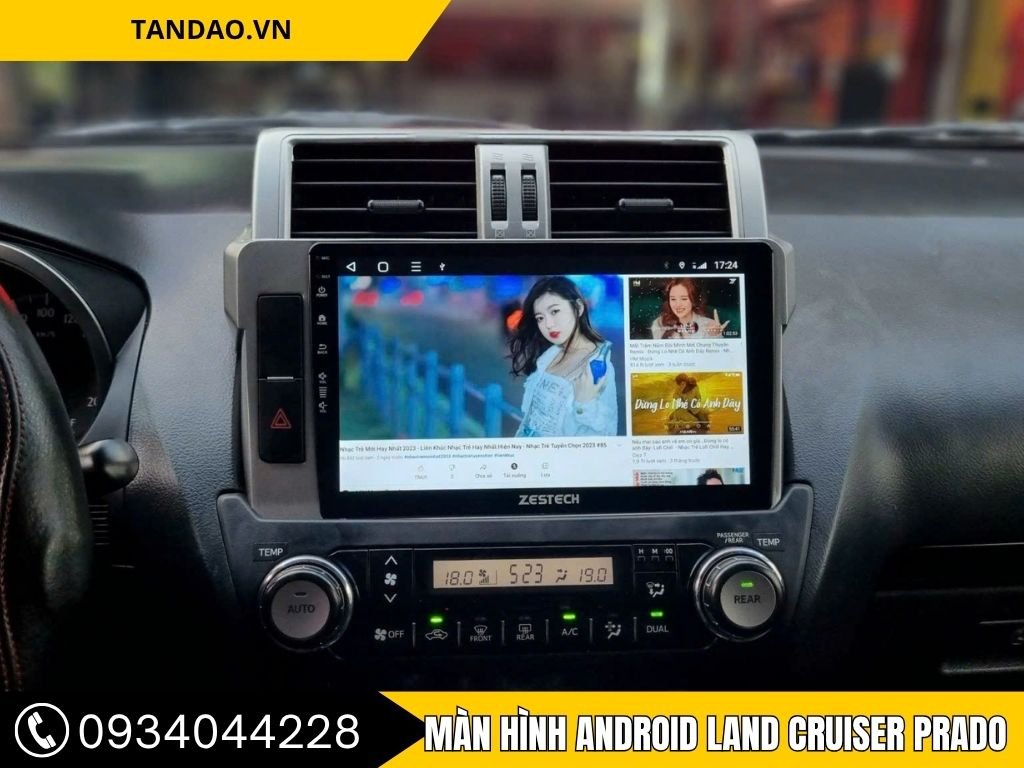 Màn Hình Android Land Cruiser Prado