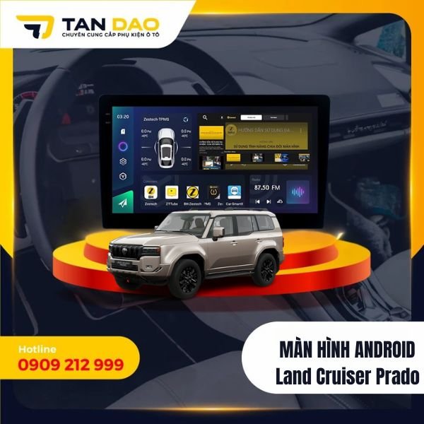 Màn Hình Android Cho Xe Land Cruiser Prado