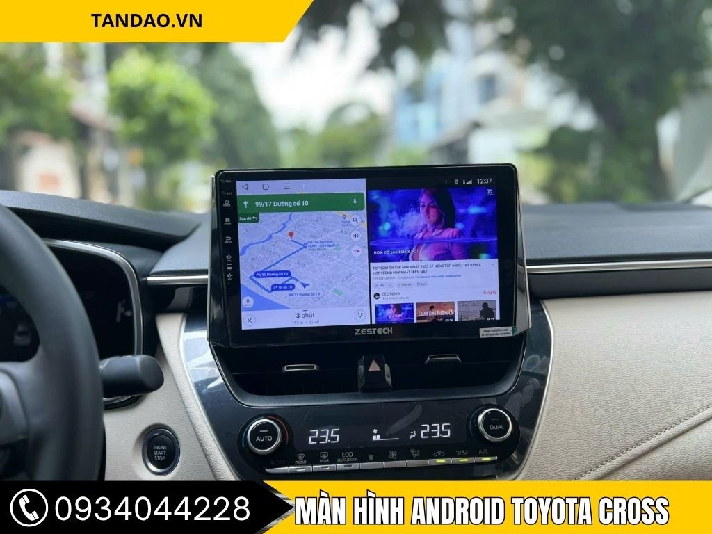 Màn Hình Android Toyota Cross