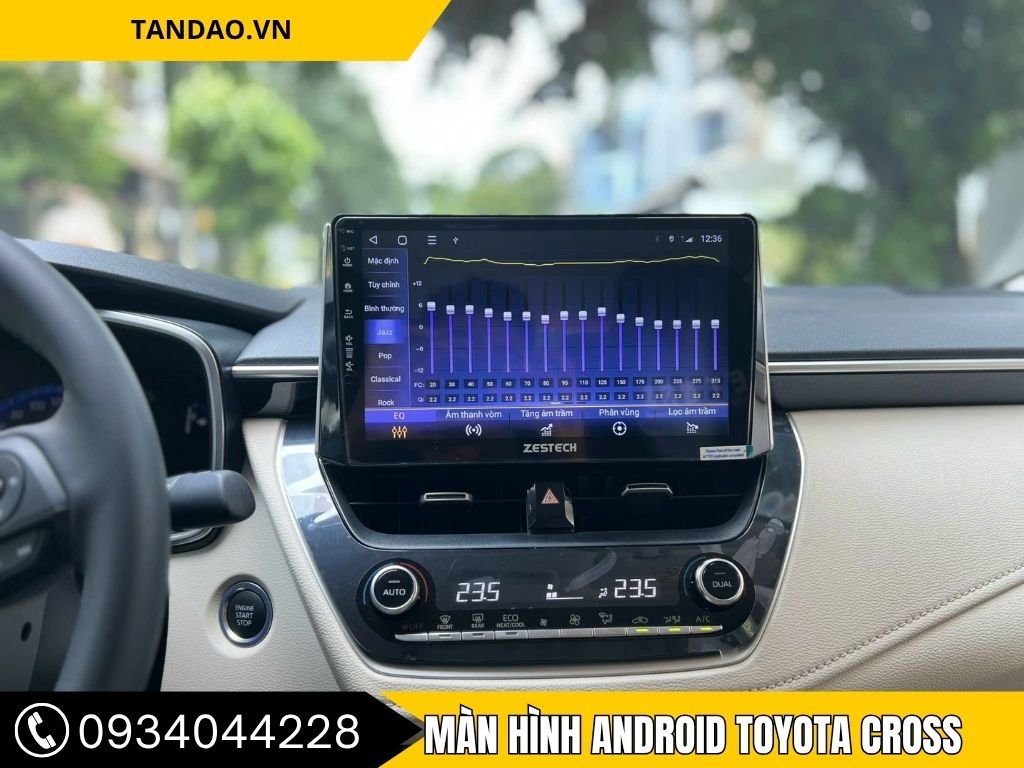 Màn Hình Android Toyota Cross