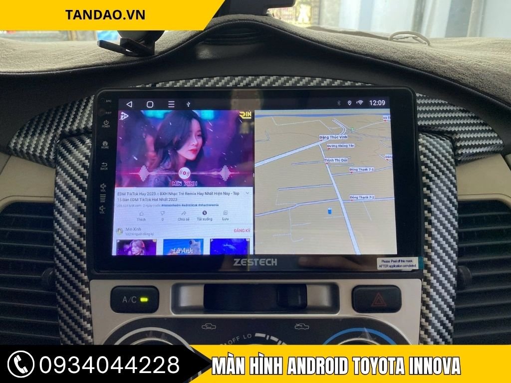 Màn Hình Android Toyota Innova