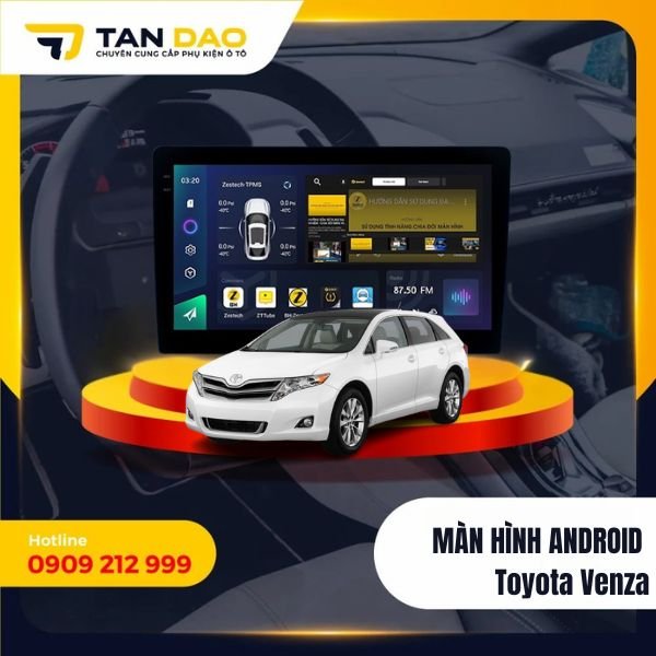 Màn Hình Android Cho Xe Toyota Venza
