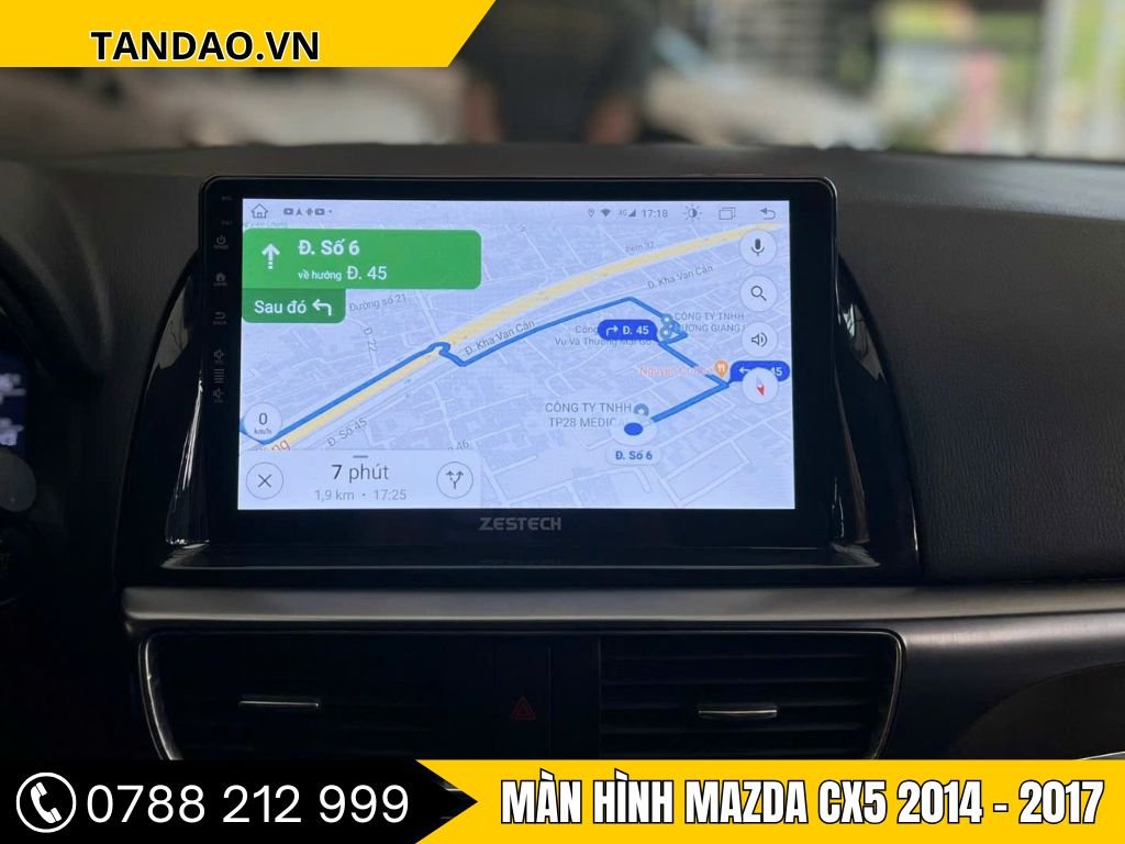 Màn hình Mazda CX5 2015