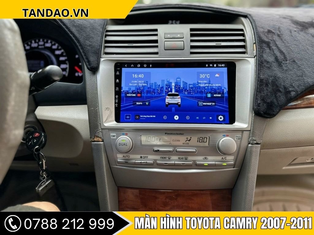 Màn hình Toyota Camry 2007-2011