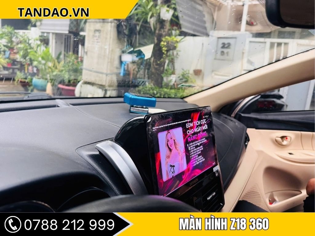 Màn hình Z18 360 Cho Xem Vios 2016