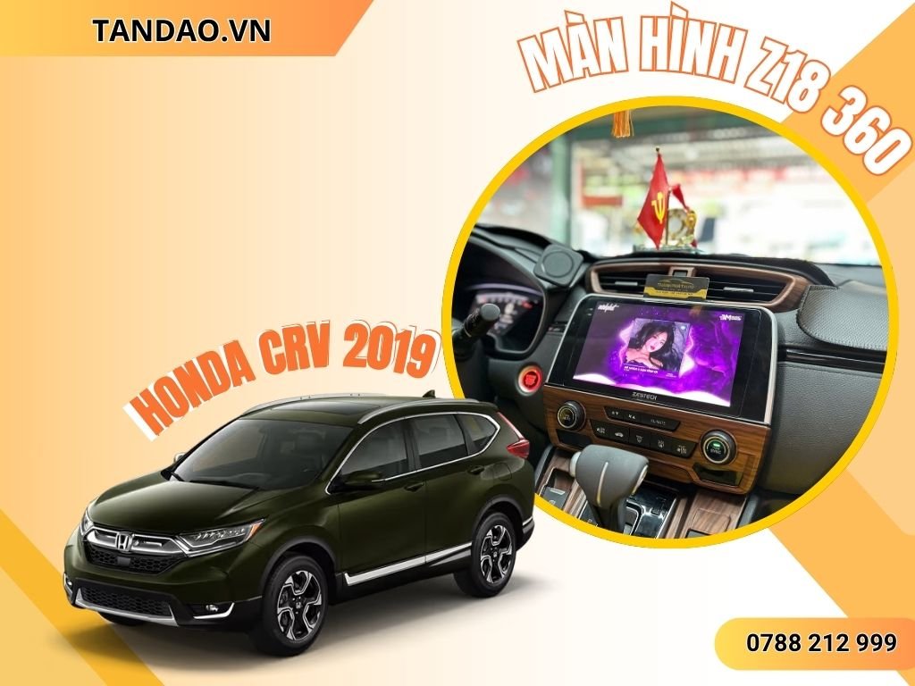 Màn hình Z18 360 Honda CRV 2019