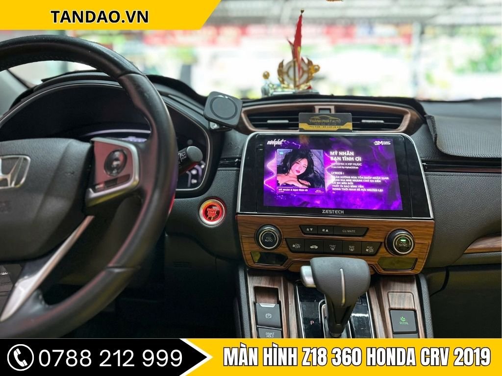 Màn hình Z18 360 Honda CRV 2019