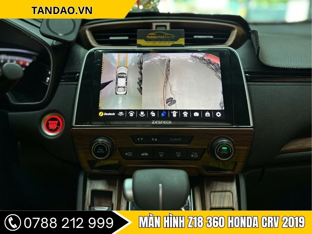 Màn hình Z18 360 Honda CRV 2019