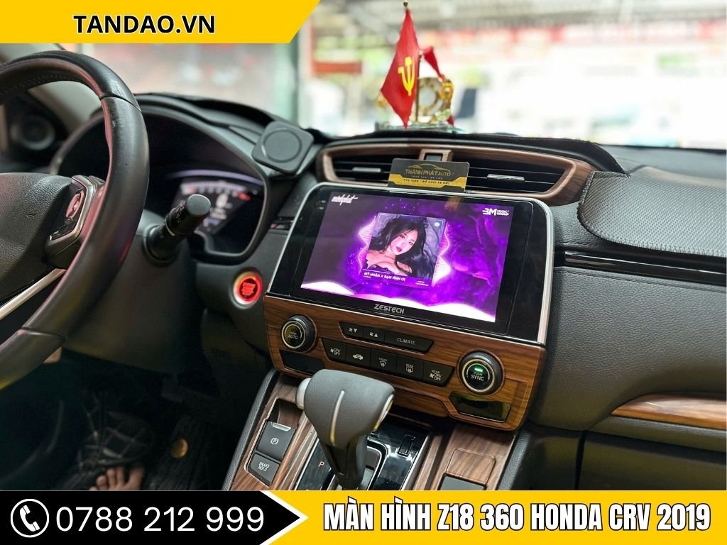 Màn hình Z18 360 Honda CRV 2019