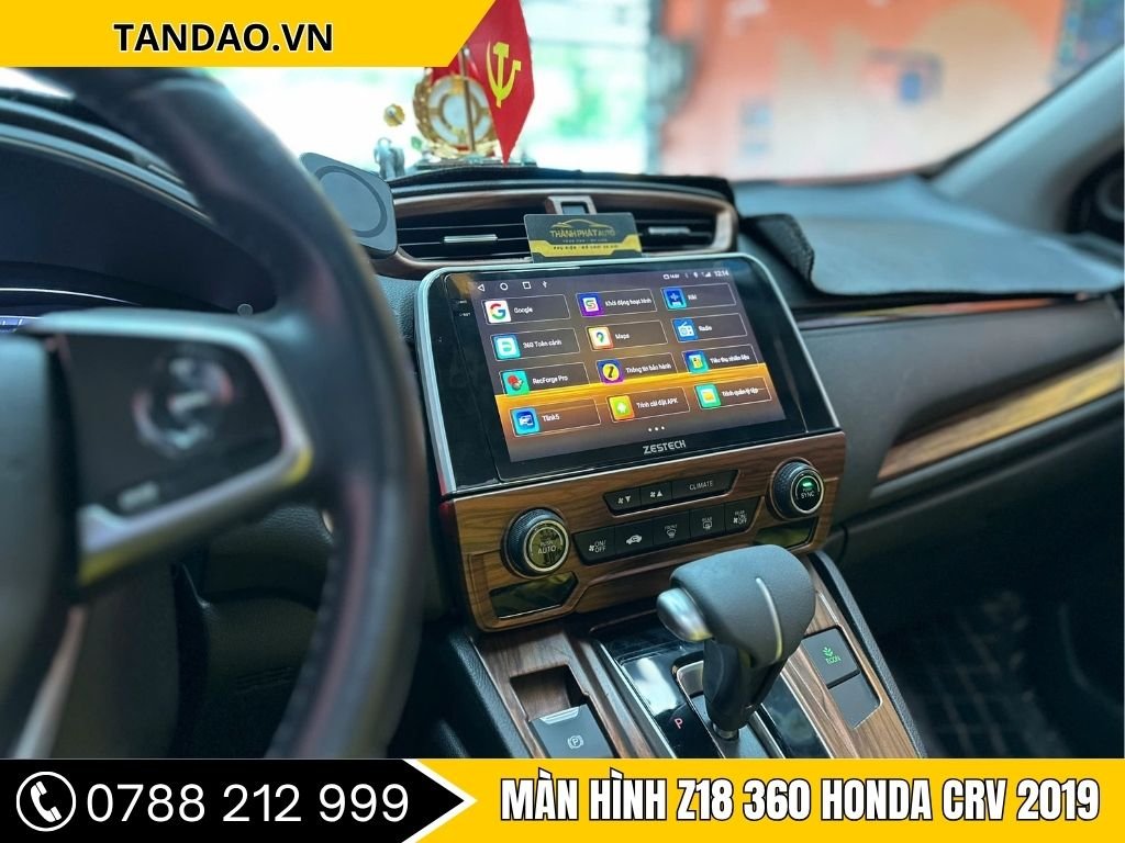 Màn hình Z18 360 Honda CRV 2019
