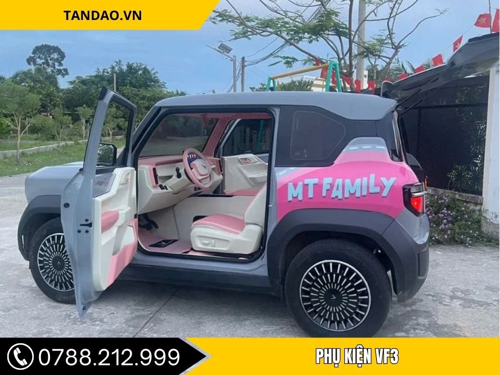 Phụ Kiện VF3 tại Dĩ An - Lắp đặt phụ kiện cho VinFast VF3 tại Thành Phát Auto