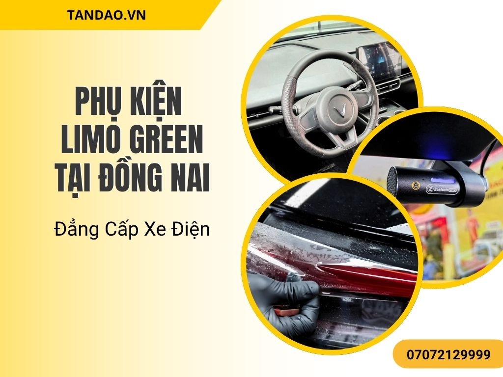 Phụ kiện Limo Green tại Đồng Nai – Màn hình Android giúp nâng cấp hệ thống giải trí, hỗ trợ Apple CarPlay và Android Auto, mang lại trải nghiệm lái xe hiện đại và tiện lợi."
