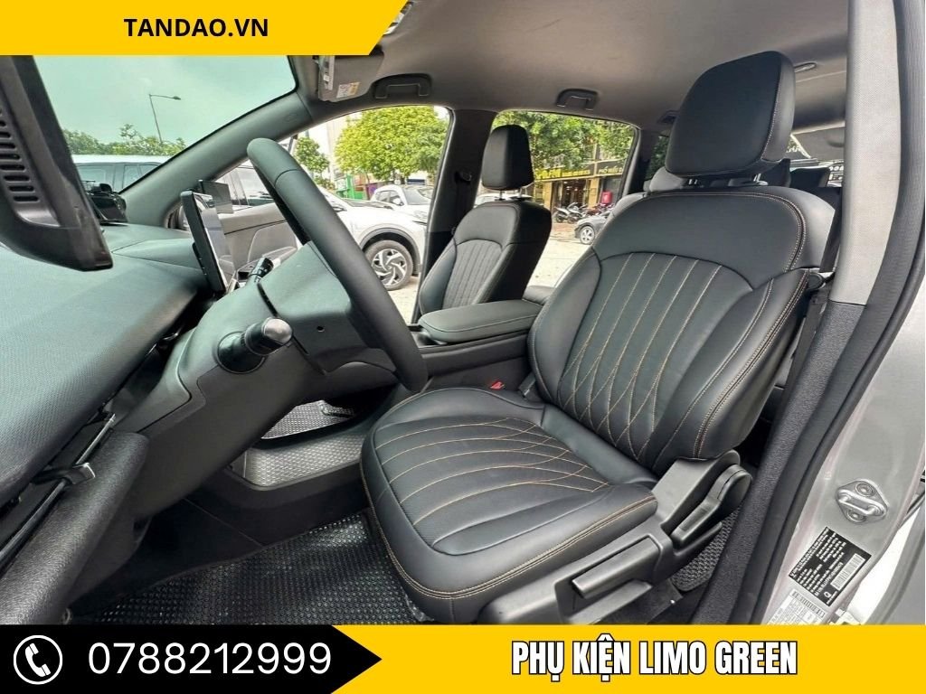 Phụ kiện Limo Green tại Bình Dương – Nâng cấp nội thất với ghế da cao cấp, mang lại sự sang trọng và thoải mái cho chiếc xe của bạn