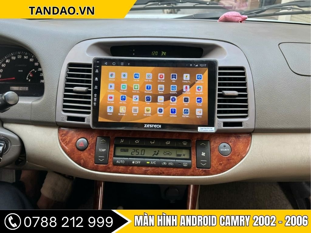 Màn Hình Android Toyota Camry 2002-2006