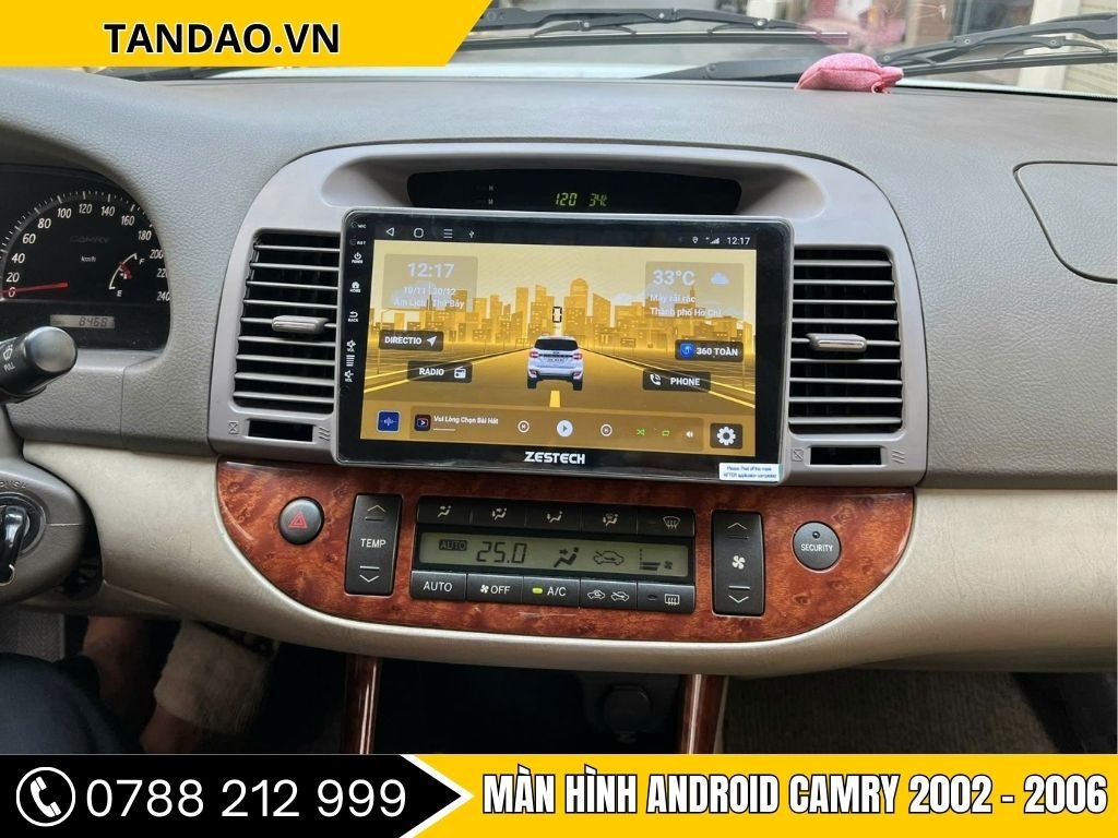 Màn Hình Android Toyota Camry 2002-2006