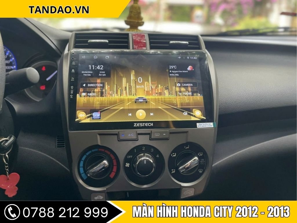 Màn hình Honda City 2012-2013