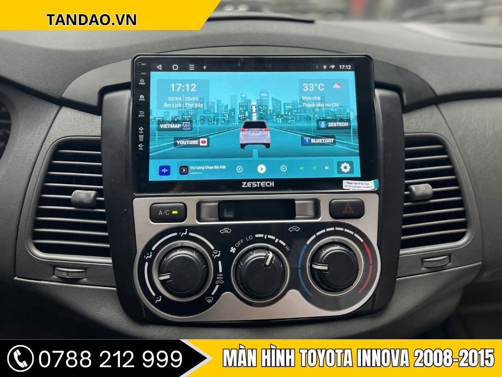 Màn hình Toyota Innova 2008-2015