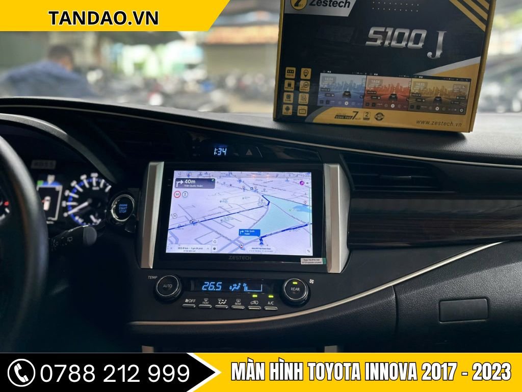 Màn Hình Android Toyota Innova 2017-2023