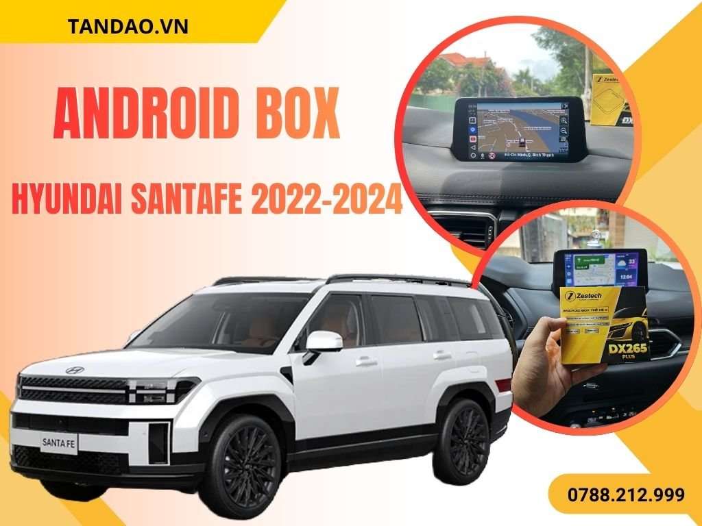 Android Box Hyundai SantaFe 2022–2024