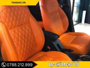 Hình Ảnh Bọc Ghế Da Ô Tô Tại Quận Hóc Môn