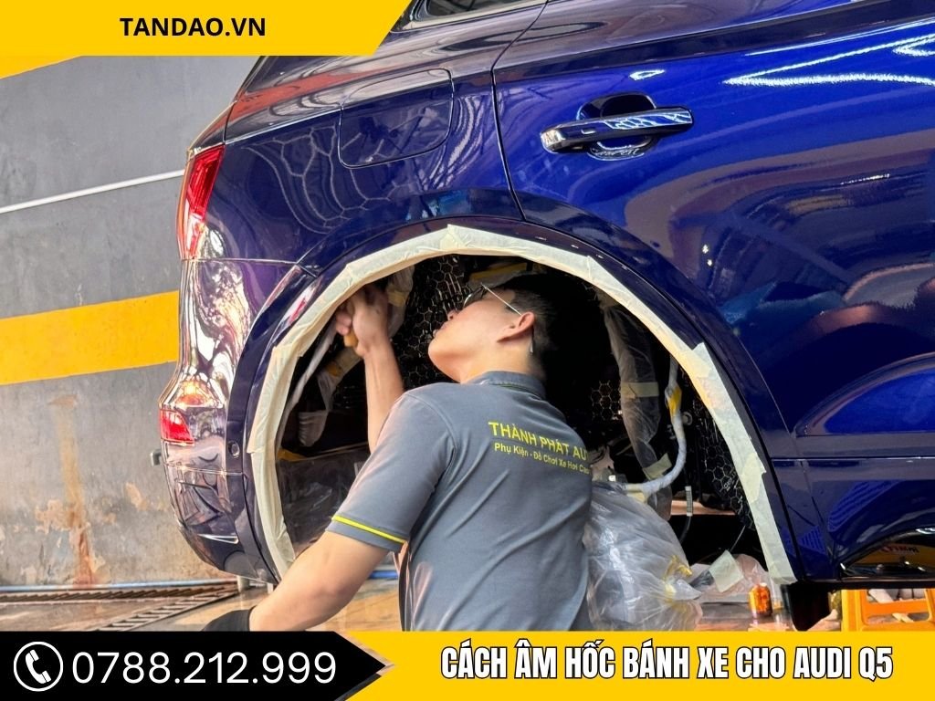 Hình Ảnh Cách Âm Hốc Bánh Xe Cho Audi Q5