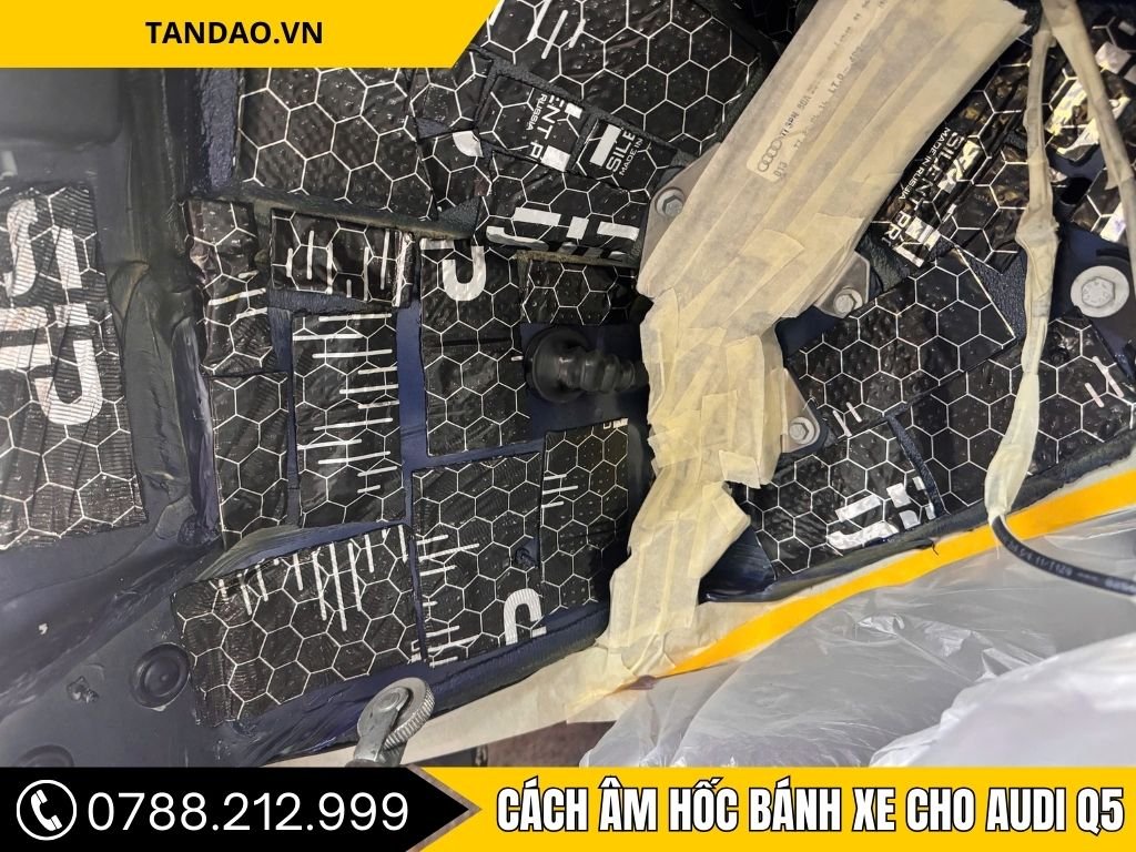 Hình Ảnh Cách Âm Hốc Bánh Xe Cho Audi Q5