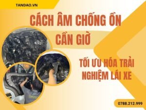 Cách âm chống ồn Cần Giờ
