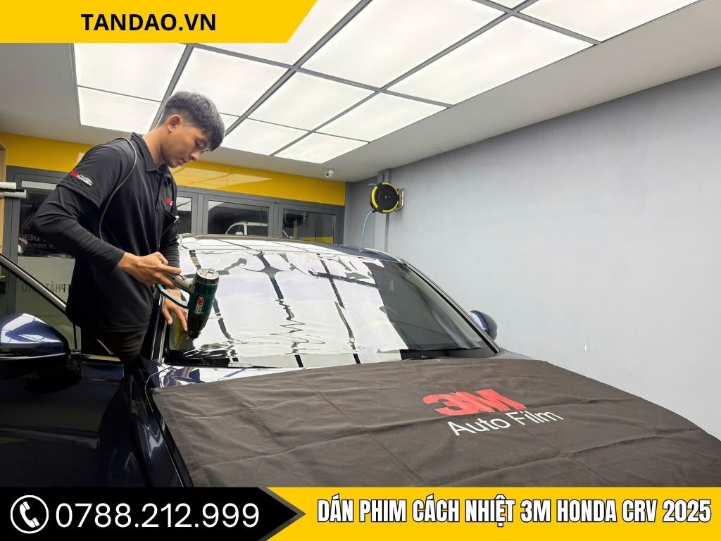 Hinh Ảnh Dán Phim Cách Nhiệt 3M Honda CRV 2025