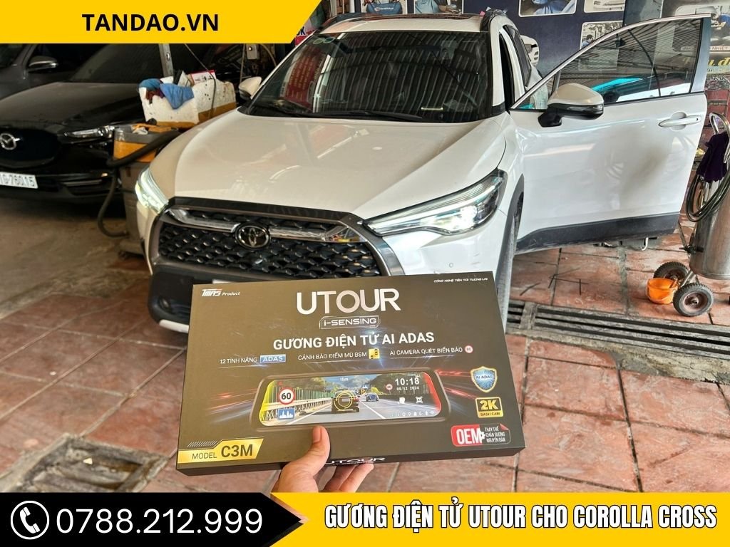 Gương Điện Tử Utour Cho Corolla Cross