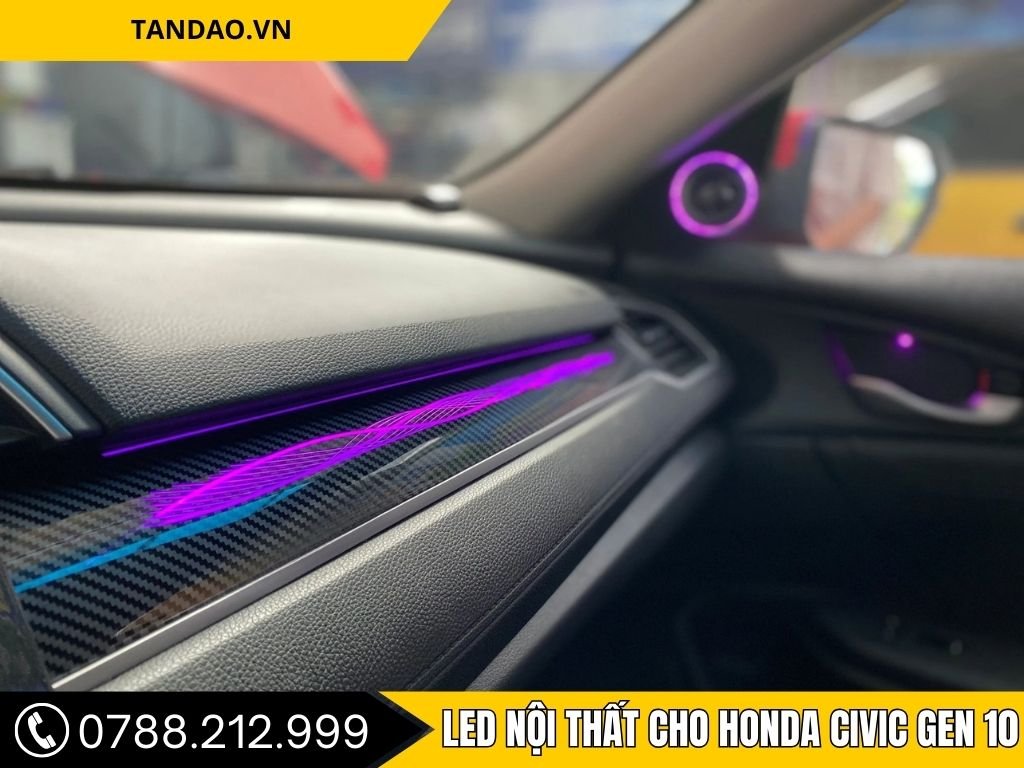 LED Nội Thất Honda Civic Gen 10