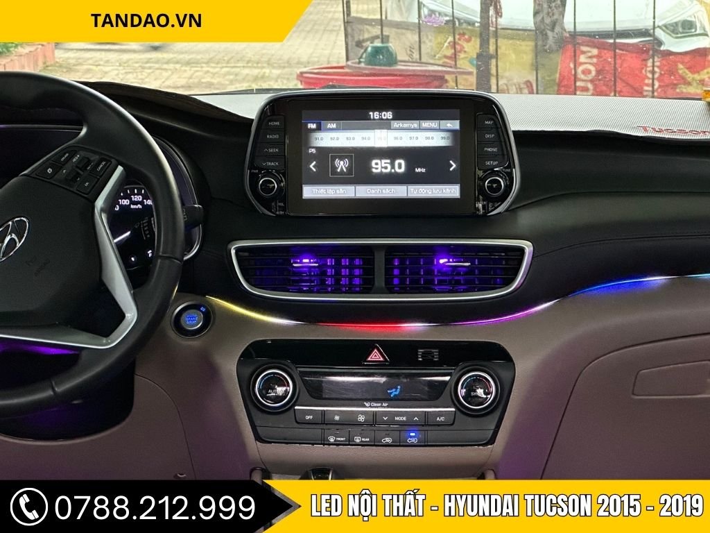 Led nội thất Hyundai Tucson 2015-2019