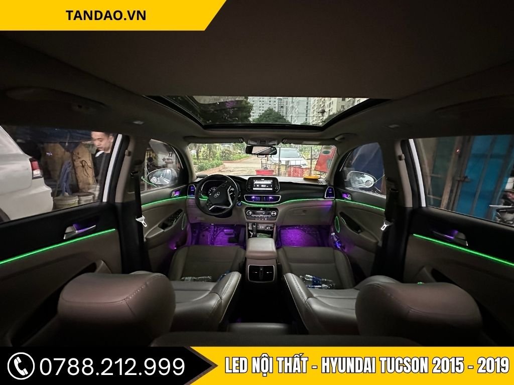 Led nội thất - Hyundai Tucson 2015 - 2019