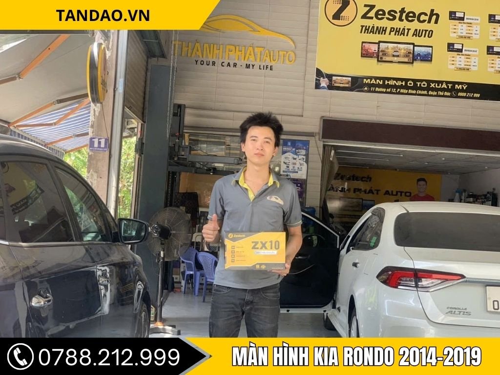 Hình Ảnh Màn Hình Kia Rondo 2014, 2015, 2016, 2017, 2018, 2019