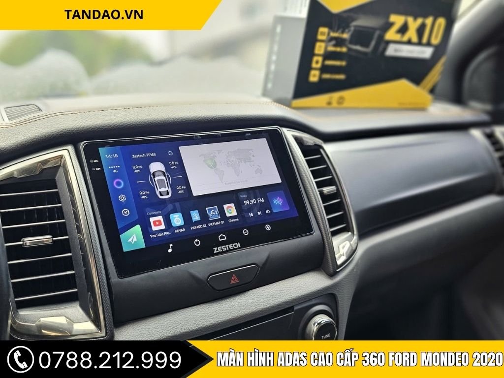Màn Hình ADAS Cao Cấp 360 Mondeo 2020