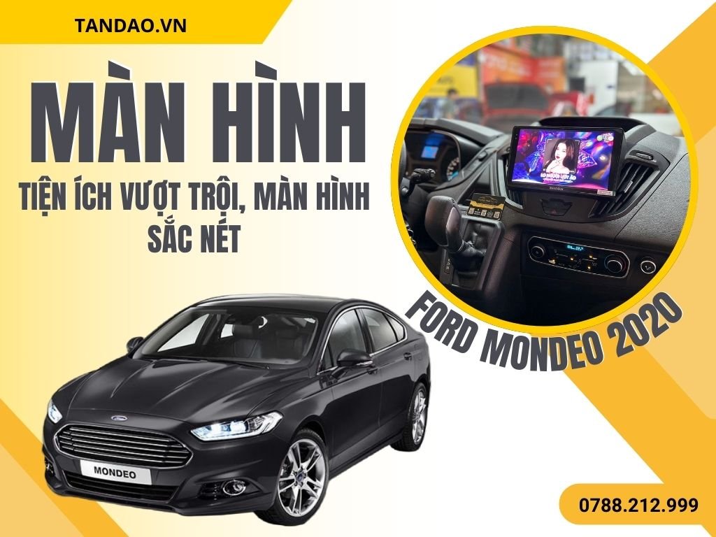 Màn Hình ADAS Cao Cấp 360 Mondeo 2020