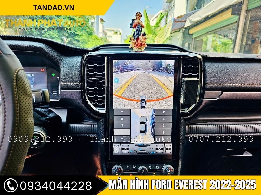 Màn Hình Android Ford Everest 2022-2025 – Tính Năng GPS