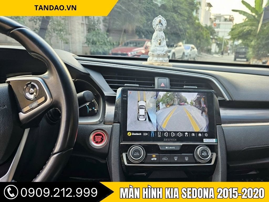 Hình Ảnh Màn Hình Android Kia Sedona 2015, 2016, 2017, 2018, 2019, 2020